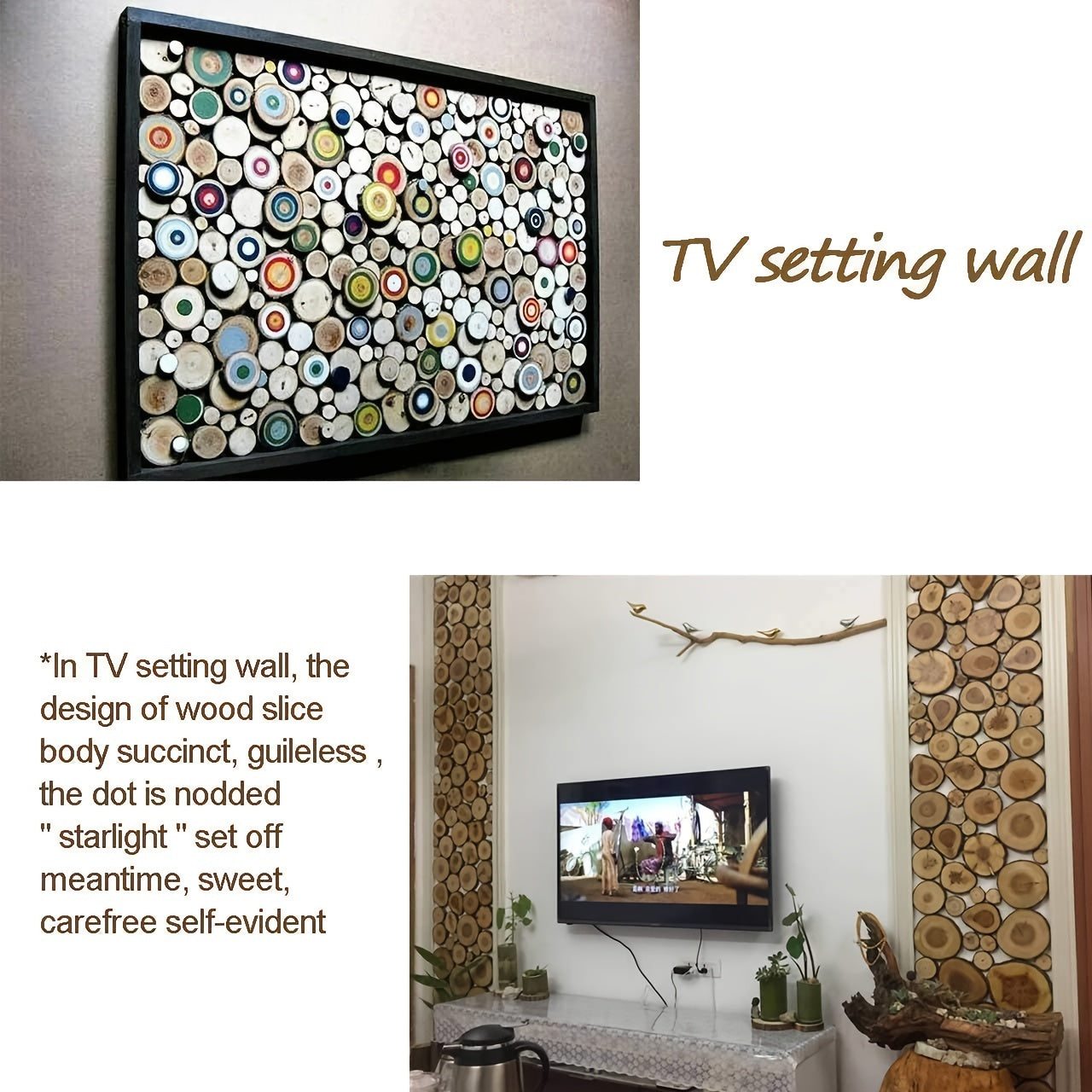 Wood Slabs Solid Big Wood Slices For Weddings, Table Centerpieces, DIY Projects Or Decoration