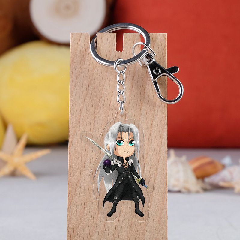 Double the Fun: Anime Figure Acrylic Keychains!