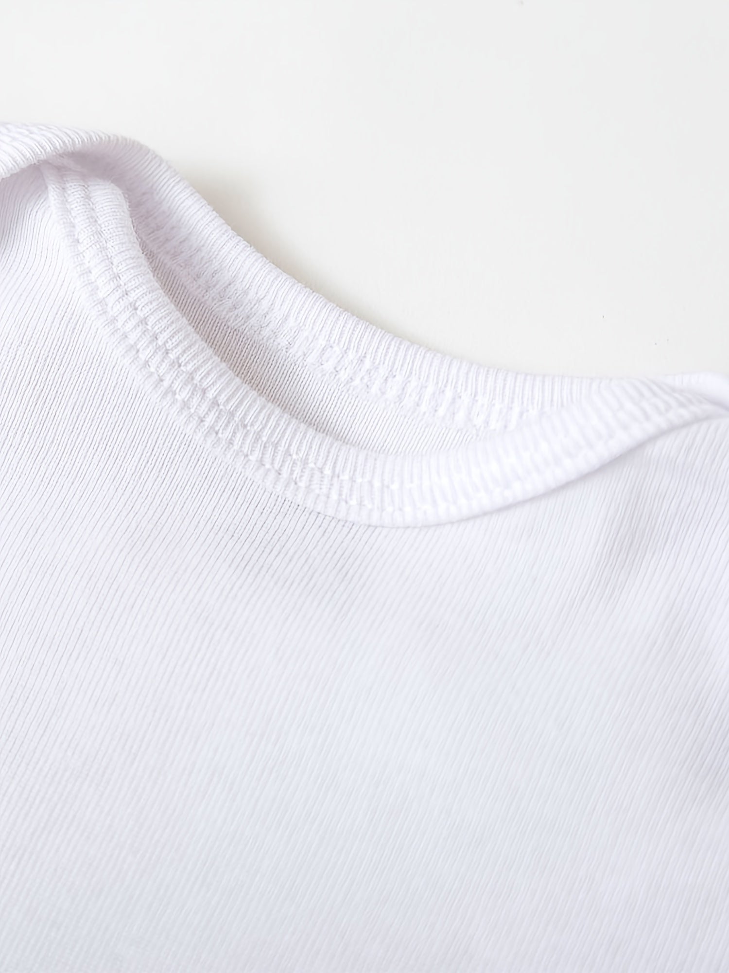 Newborn Infant Short Sleeve Romper "My Gramdma" Print Bodysuit Onesies For Baby Girls And Boys, Suitable For Indoor And Outdoor Wear