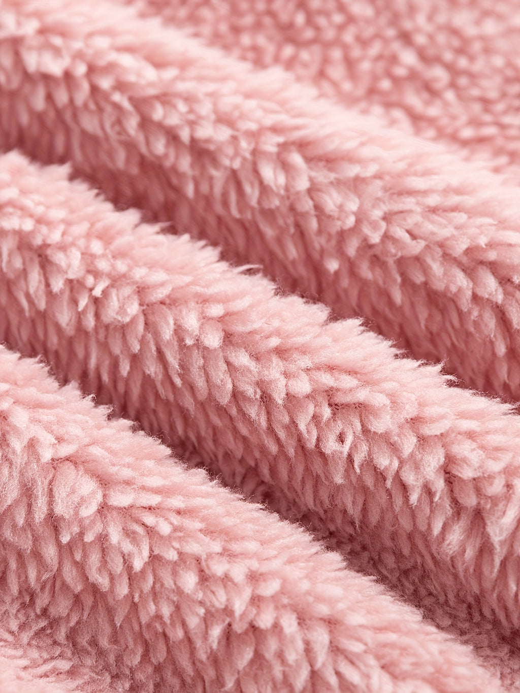 Warm Fuzzy Pajama Set, Long Sleeve Hooded Robe & Tank Top & Drawstring Shorts, Women's Sleepwear & Loungewear