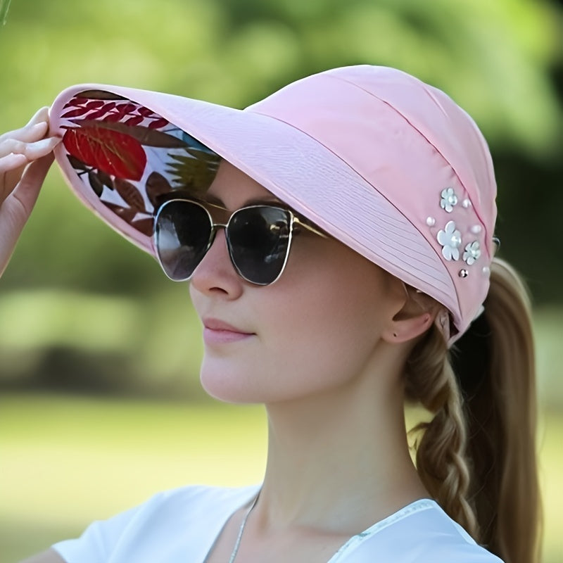 New Women's Outdoor Casual Foldable Fashion Hat