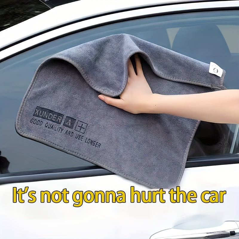 Professional-Grade Car Wash Towel Microfiber Double-Sided Car Wash With Towel Towel Car Cloth Absorbing Water Without Hair Loss Thickened Towel