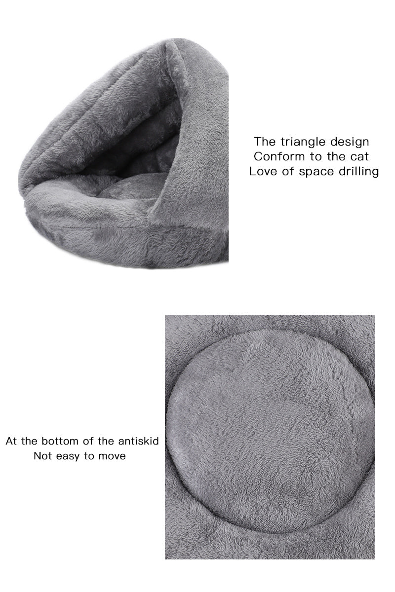 Solid Color Triangle Bed, Pet Bed, Pet Bedding