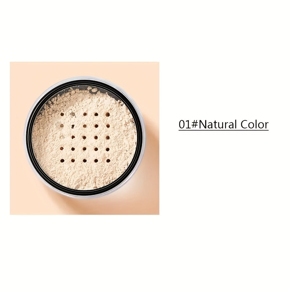 Loose Powder Makeup, Oil Control Matte Medium Coverage for All Skins, Medium Light Beige, Waterproof Sweat-Proof Makeup
