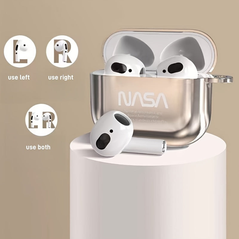 Elegant NASA-themed Pendant Earphone Case, Suitable For Airpods 1/2/3/pro