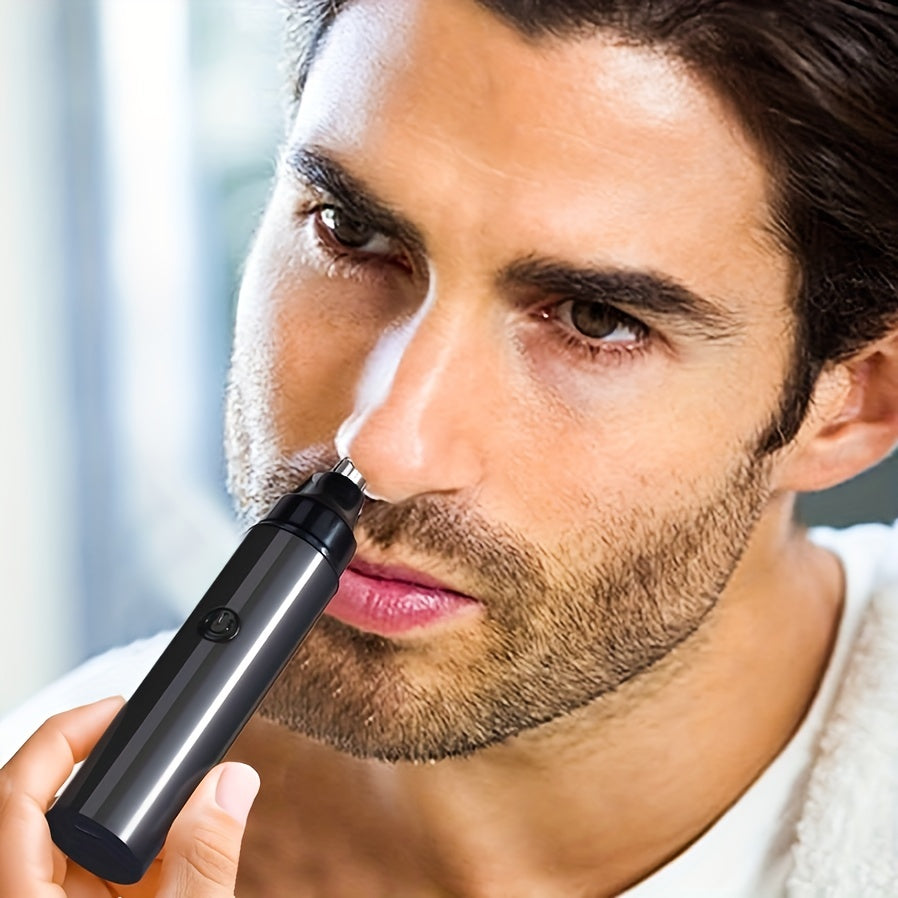 Ear and Nose Hair Trimmer for Men Rechargeable - USB Electric Nose Hair Trimmer for Women - Painless Eyebrow Facial Hair Removal Nose Clipper, Father's Day Gift
