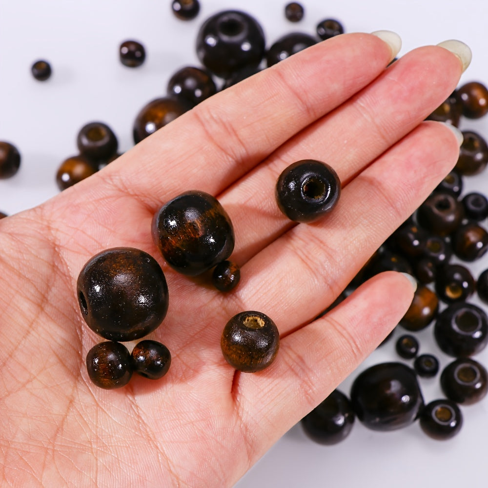 Wooden Beads DIY Jewelry Making Hand Craft Fine Jewelry 6 8 10 12 18 20MM