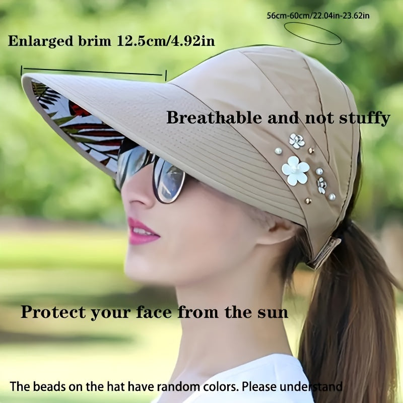 New Women's Outdoor Casual Foldable Fashion Hat