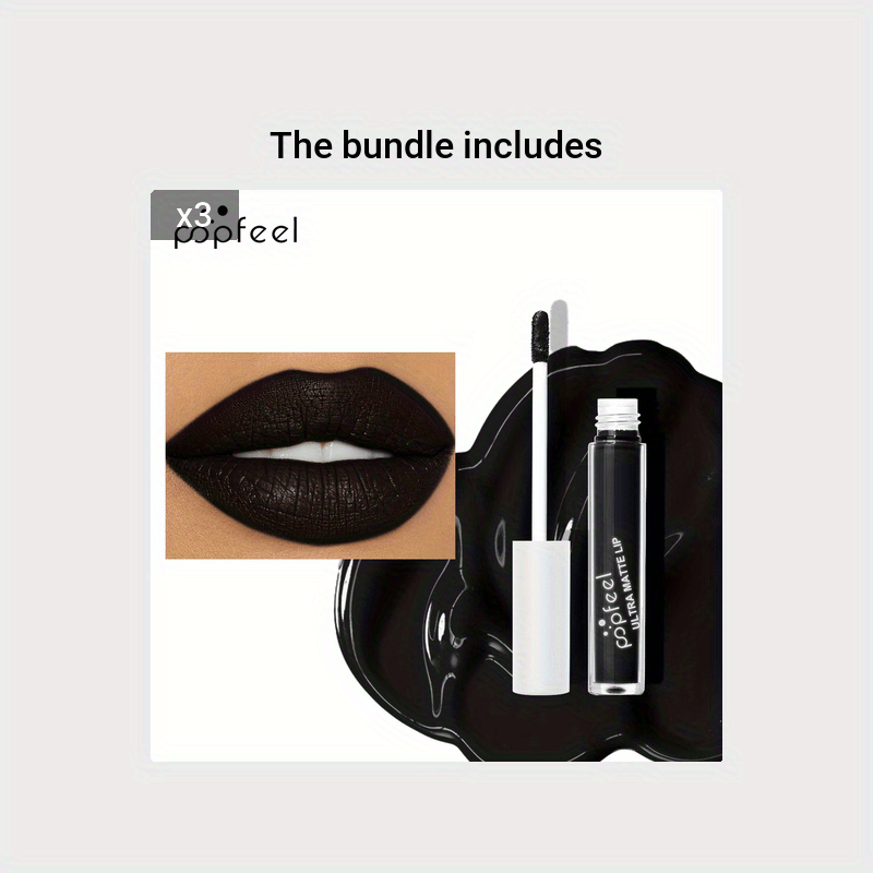 Non-stick Cup Matte Lip Gloss, Misty Lip Glaze, Non-fading Liquid Lipstick 8 Colors To Choose From Long Lasting High Pigmented Halloween Stage Makeup Valentine's Day Gifts