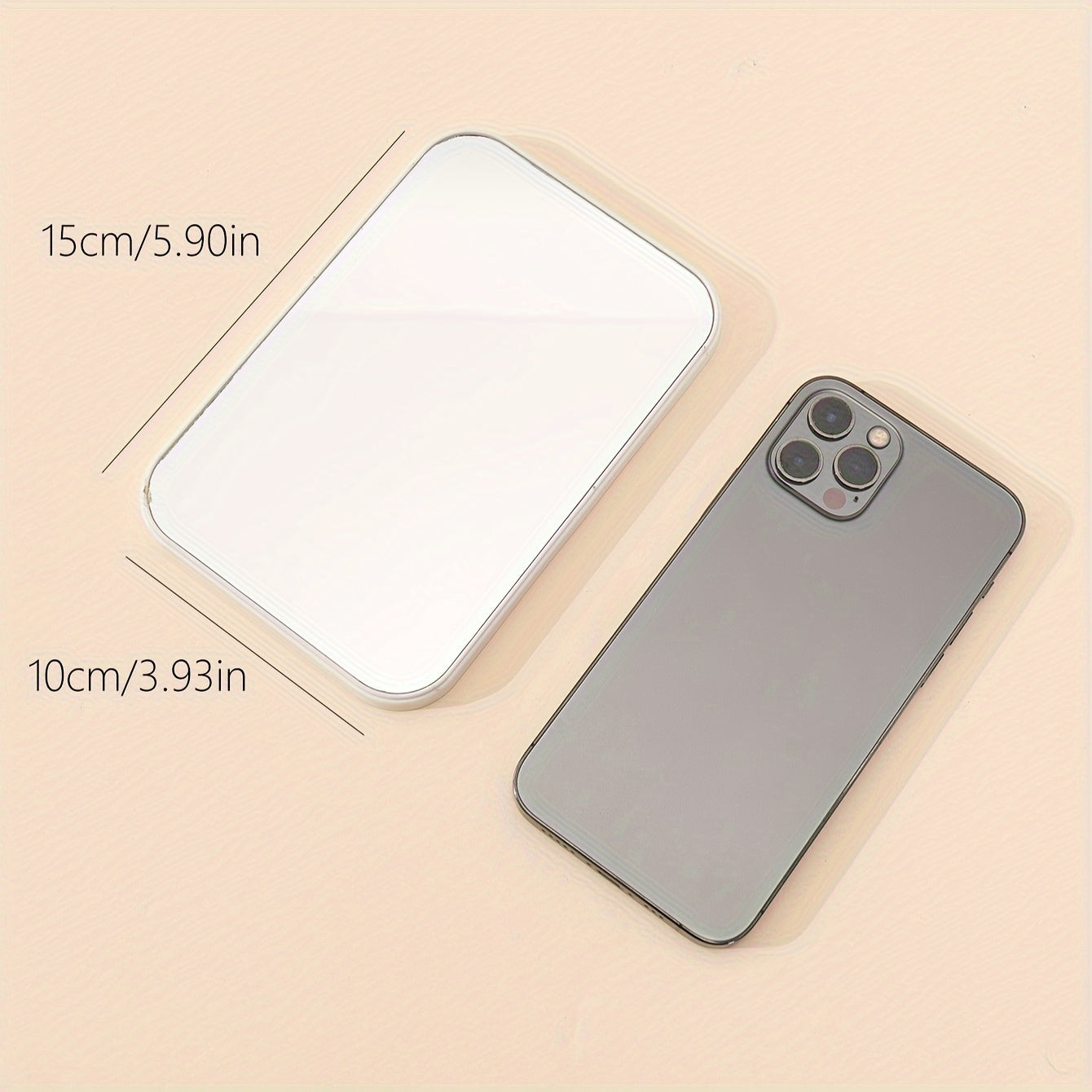 Desktop Folding Makeup Mirror Princess Mirror Travel Portable Beauty Mirror Dormitory Use Vanity Mirror Women Gift