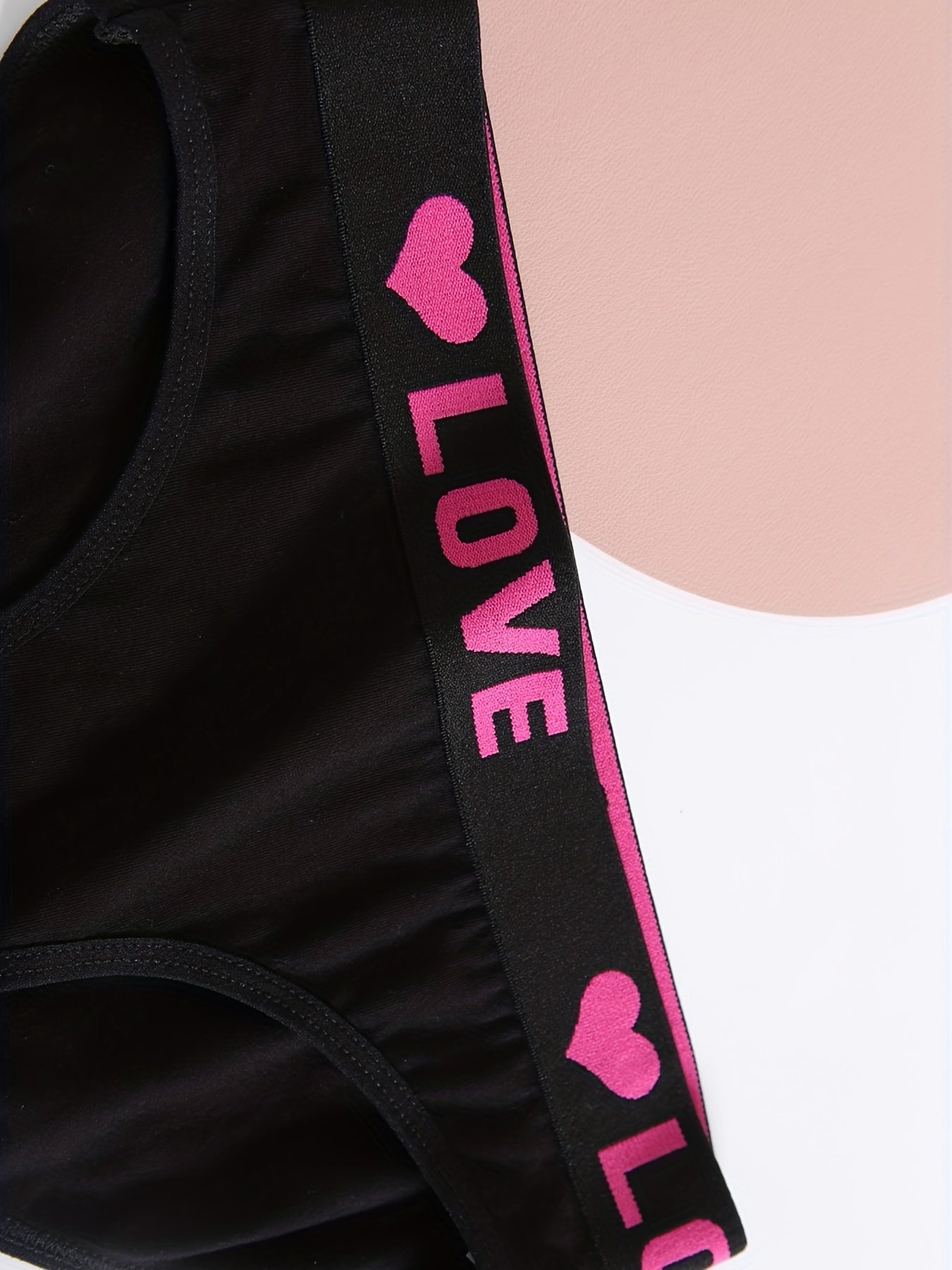 [6 Pack] Colorful Fabric Panties, Seamless Soft & Stretchy Bikini Briefs, Women's Lingerie & Underwear