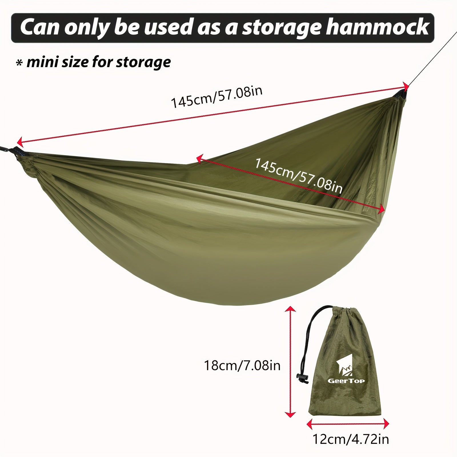 GEERTOP 3in 1 Outdoor Hammock with Mosquito Net Sun Shelter Rainfly, Double Sleep Rest Camping Hammock for Backpacking Travel Garden Park