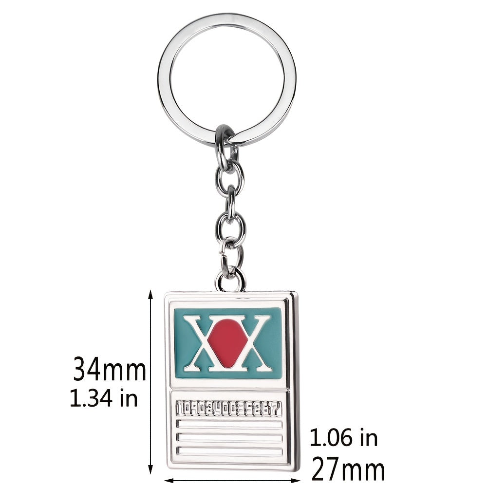 Funky Hunter Document Zinc Alloy Keychain Pendant, Ideal choice for Gifts