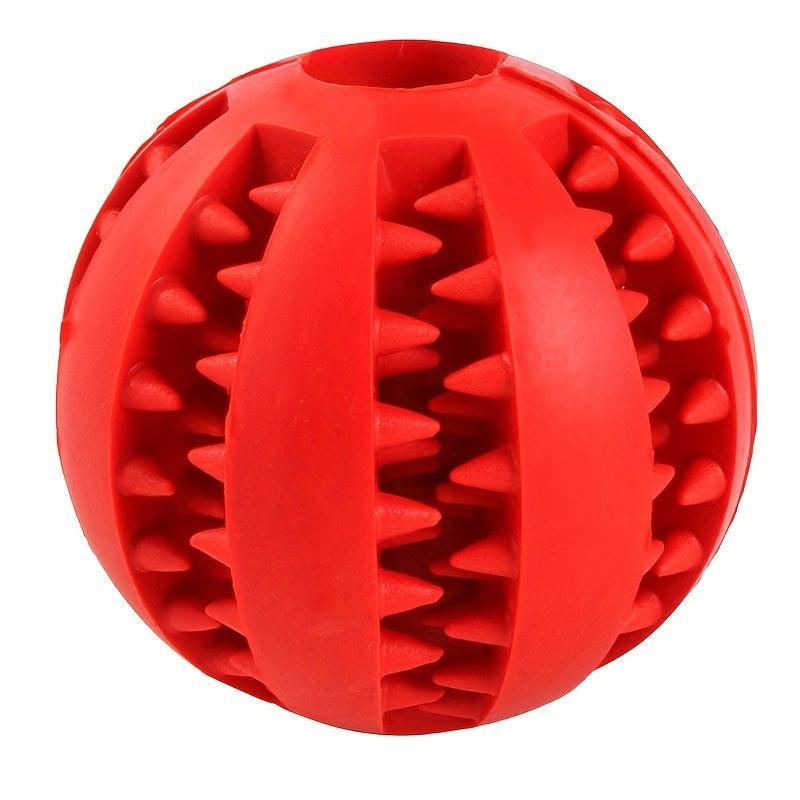 Dog Ball Toy, Dog Food-Leaking Toy, Rubber Chew Toys For Dog, Molar Toy, Pet Interactive Toy