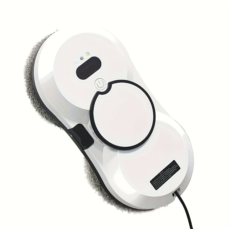 An Intelligent Window-Cleaning Robot That Automatically Sprays Water, Remote-Controlled Electrically Operated Glass Cleaning Robot with Planning Function