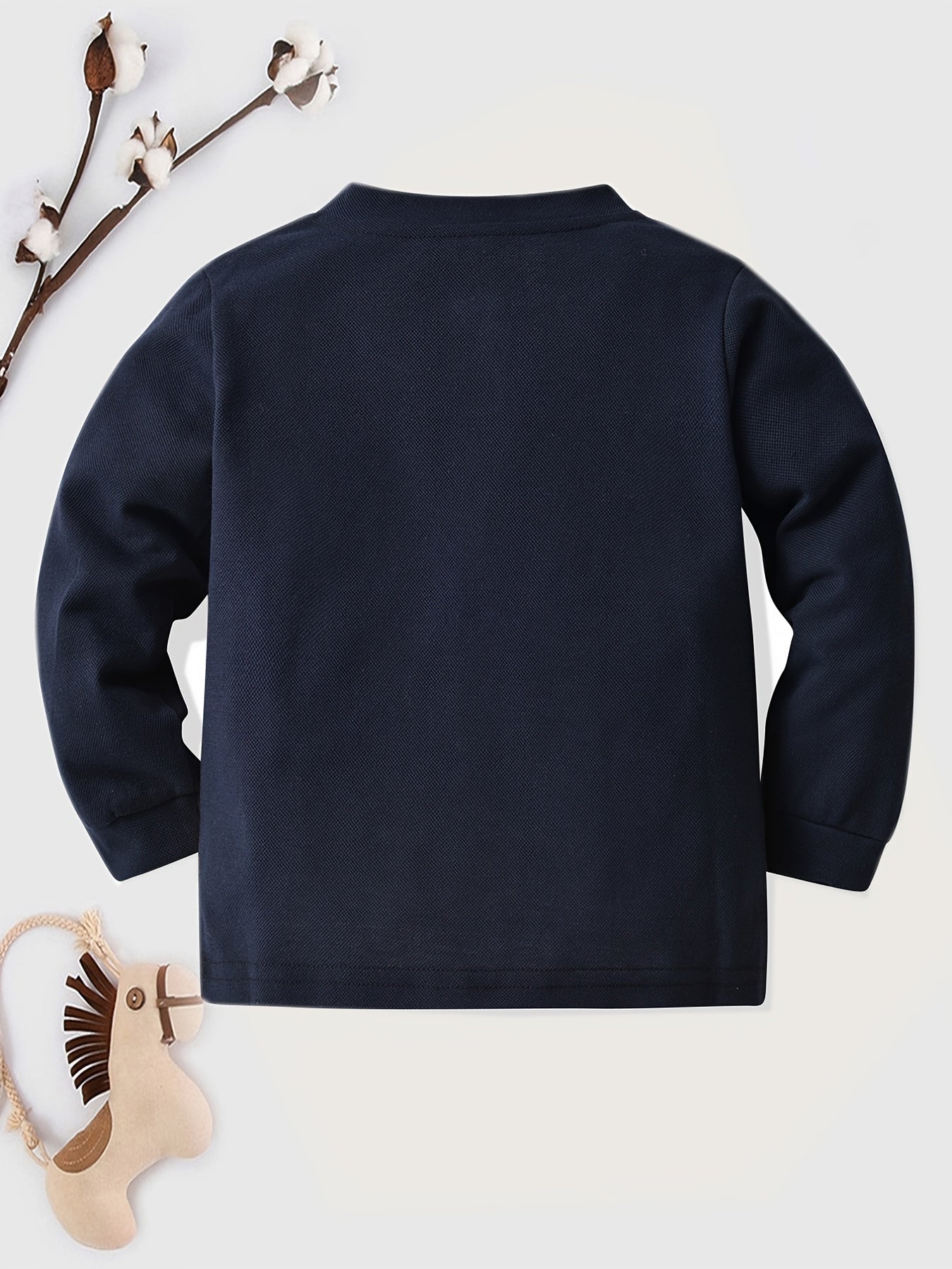 Boys Long Sleeve Colorblock Sweatshirt Autumn And Winter New