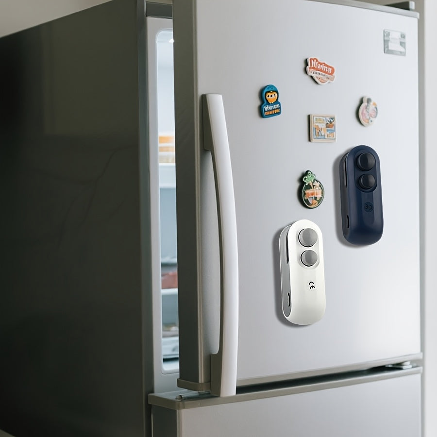 1pc Snack Bag Sealer with Magnetic Rechargeable Battery, Portable Mini Sealer for Picnics And Travel, Manual Plastic Sealing Machine, Magic Tool for Resealing Chips