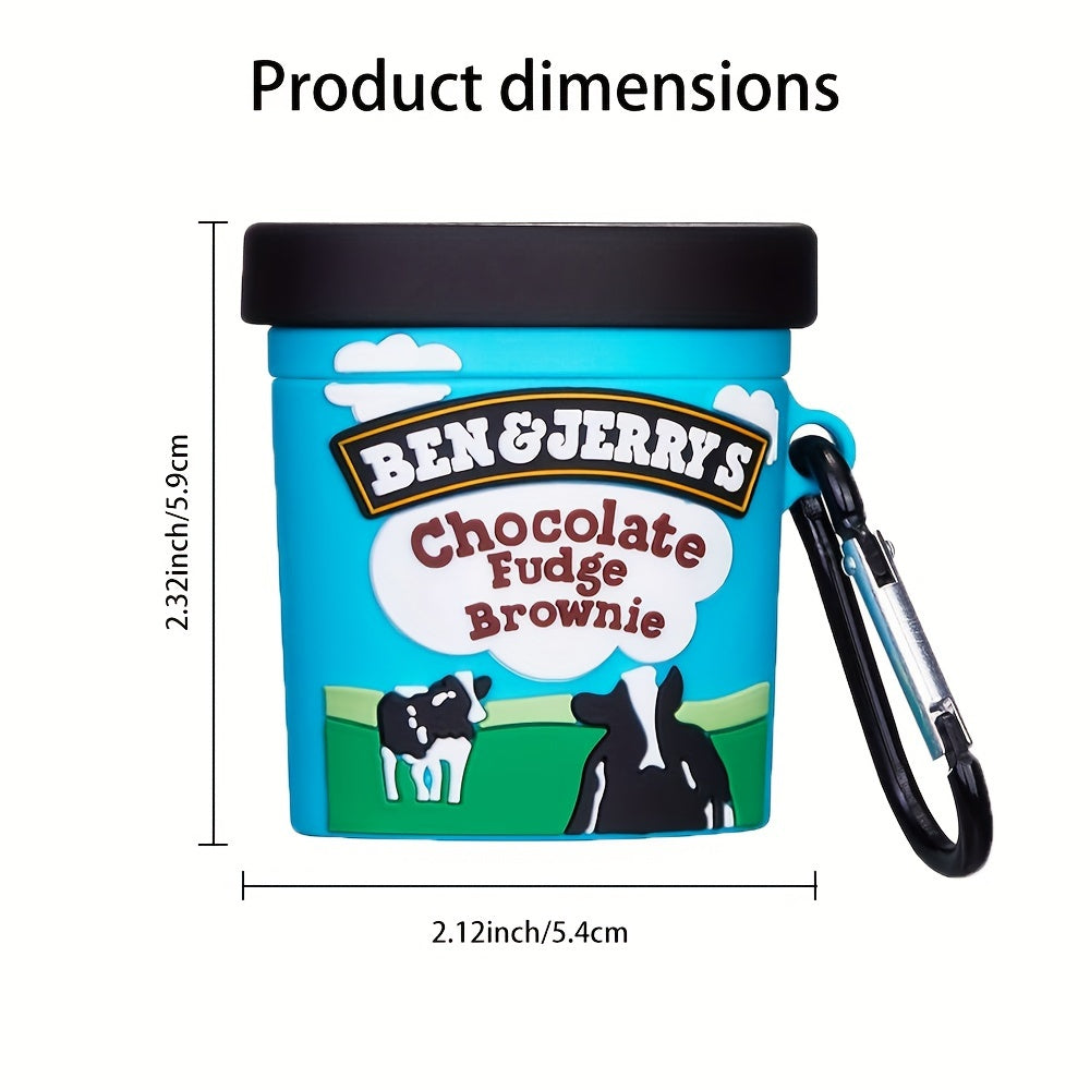 Creative Cute Case For AirPods 1/2 Soft Silicone Protective Case For Teens Boys Girls