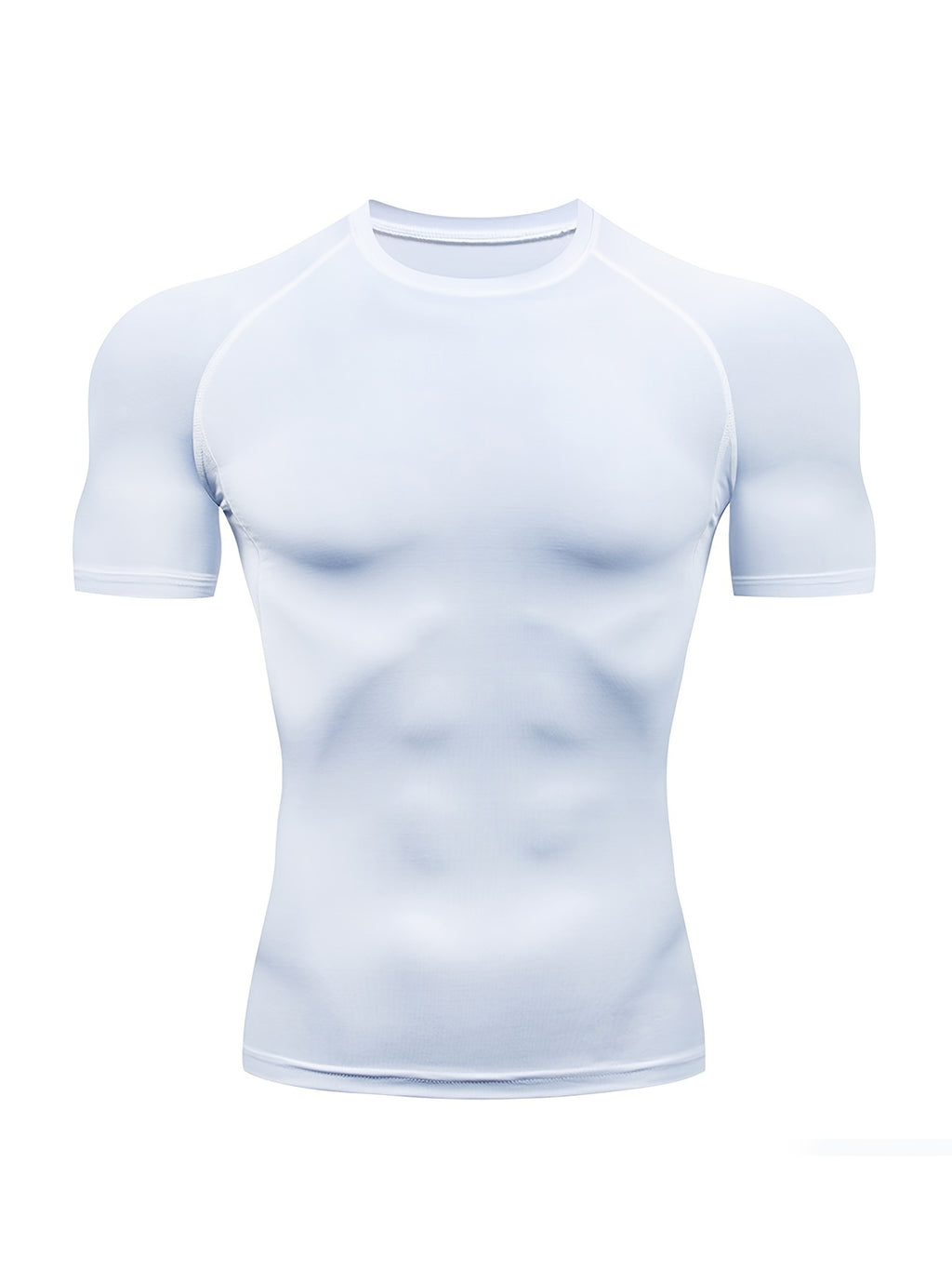 Quick-Drying Men's Base Layer Top for Outdoor Training - High Stretch & Breathable