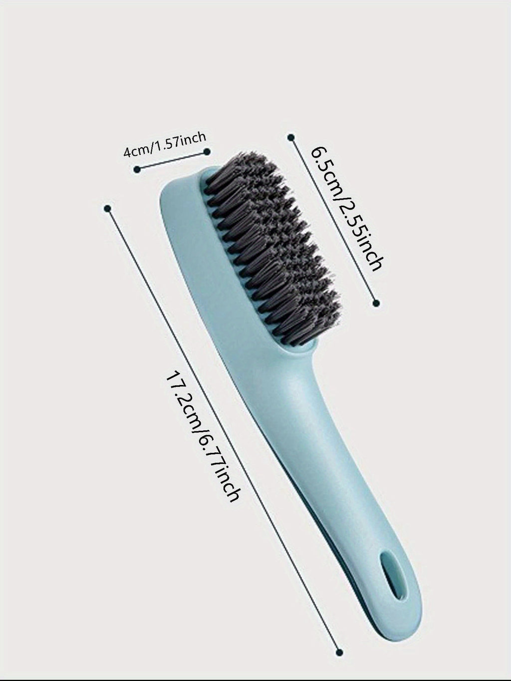 1PC Simple Shoe Cleaning Brush, Plastic Clothes Scrubbing Brush, Household Cleaning Tools
