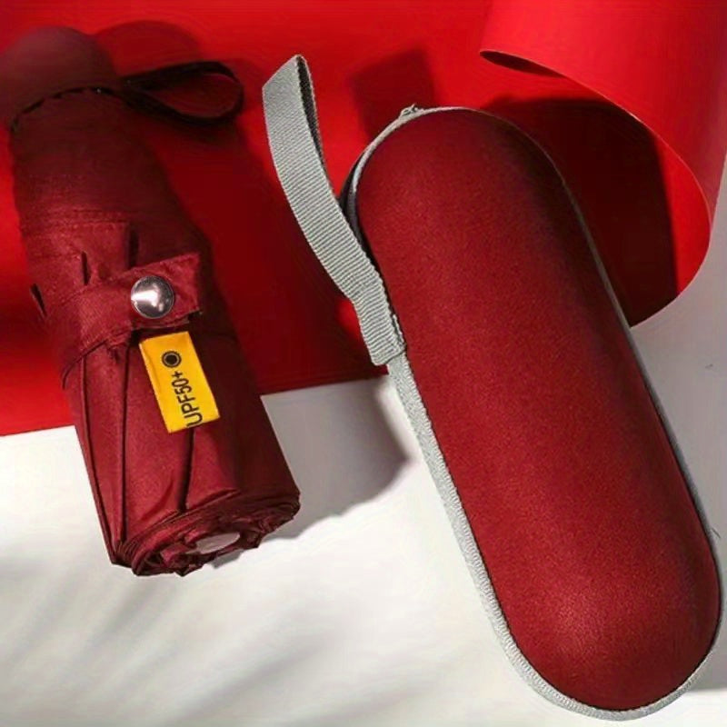 six-rib capsule umbrella, pocket umbrella