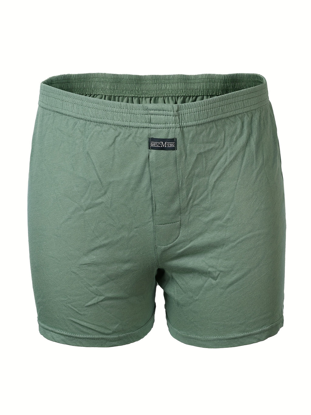 Men's Pure Cotton Arrow Pants Loose Underwear Pajama Pants Home Pants High Waist Deep Crotch