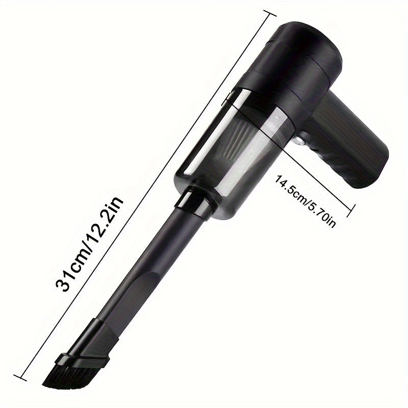 Portable Wireless Car Vacuum Cleaner, Cyclone Inhaled Rechargeable Handheld Vacuum for Home, Office, Car Cleaning