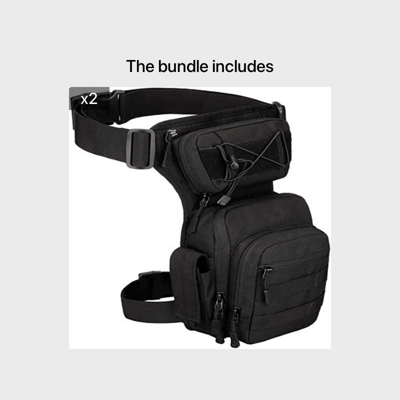 Unisex Tactical Fanny Pack - Durable Nylon Waist Bag with Multiple Compartments, Adjustable Strap & Zipper Closure for Outdoor, Hunting, Fishing, and Cross-Training, Hunting Gear, Secure Storage, Sporty Design, Sturdy Constru