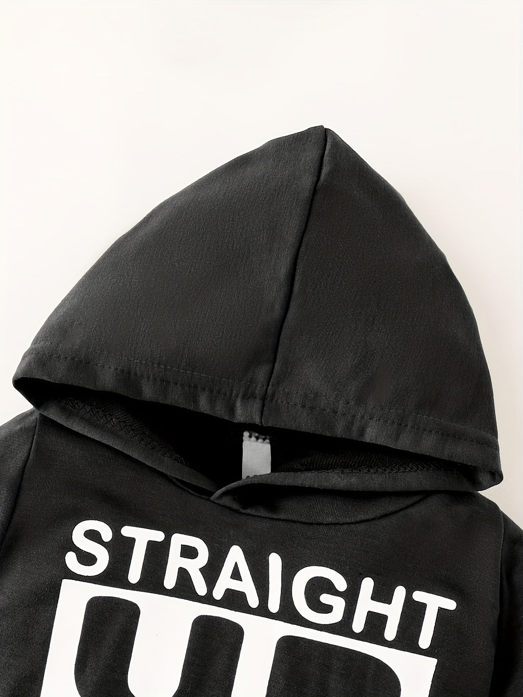 Boy's Casual Hoodie With Slogan + Camo Pants For Autumn & Winter Daily And Outdoor Wear