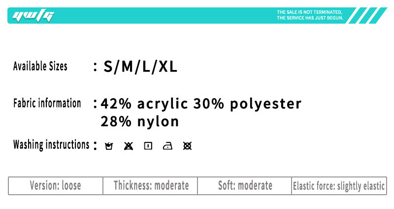 YWFG Cute Knitted Cute Rabbit & Wealth Chenille Embroidery Sweater, Men's Casual Warm Crew Neck Pullover Sweater For Men Fall Winter