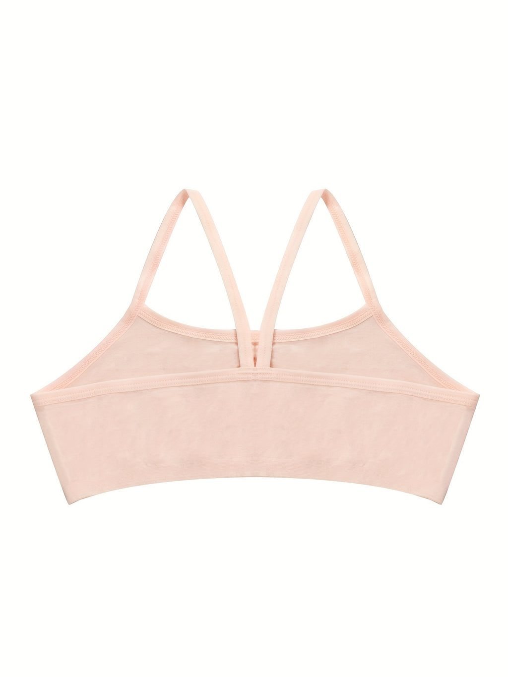 Holiday Style 4pcs Girls Training Bras Stretchy Sports Bralette Sleeveless Crops Tank Tops Underwears For 6-14 Years Old Kids