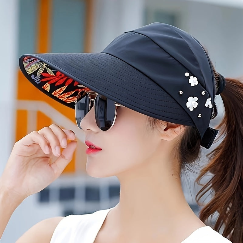 New Women's Outdoor Casual Foldable Fashion Hat