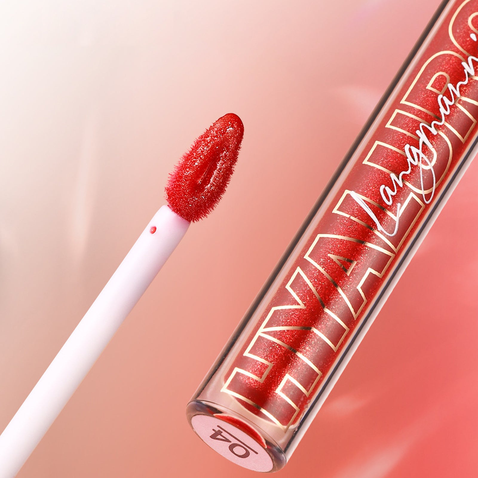 Eight Colors Hyaluronic Acid Moisturizing Lip Glaze Glitter Gloss - Non-Stick, Hydrating, Natural Nude Makeup - Perfect Valentine's Day Gifts, Music Festival Essentials, Long-Lasting, Cruelty-Free, Paraben-Free