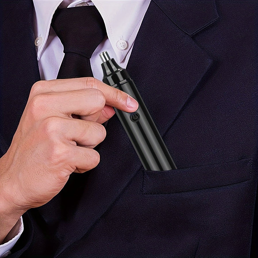 Ear and Nose Hair Trimmer for Men Rechargeable - USB Electric Nose Hair Trimmer for Women - Painless Eyebrow Facial Hair Removal Nose Clipper, Father's Day Gift