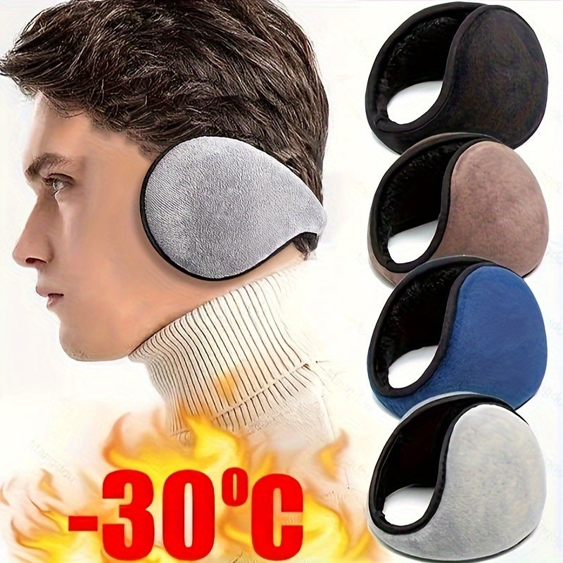 Winter Plush Earmuffs Outdoor Riding Skiing Warm Warm Earmuffs Protective Ear Cover For Men And Women
