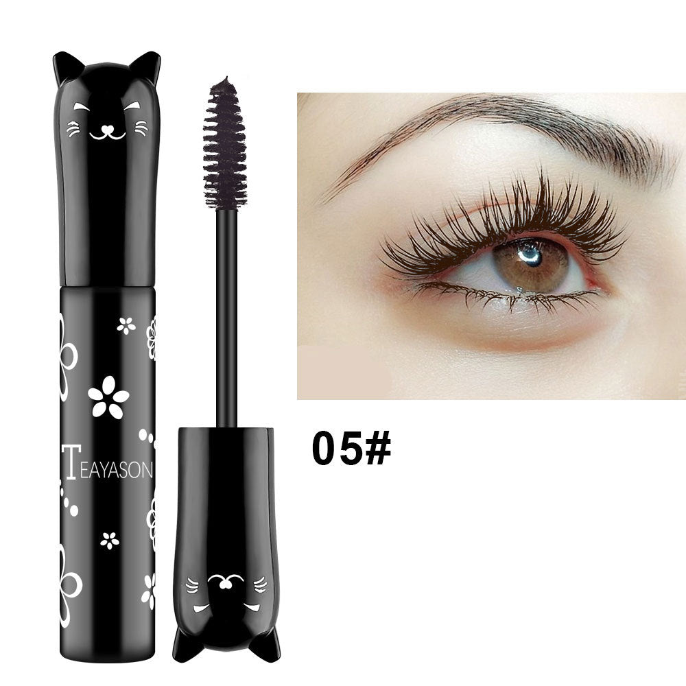 TEAYSON Long-Lasting Waterproof Mascara - Non-Blocking, Smudge-Resistant, Long-Lasting Wear, All-Day Definition, for Everyday & Special Events, Event Makeup | Elegant Packaging | Lightweight Mascara, Eyelash Makeup