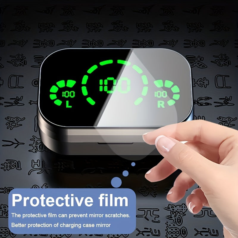 ANKRIYUL Wireless Earbuds Stereo Headset Sport Headphones in Ear Earphones with Charging Case