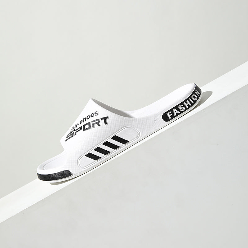 Men'S Casual Summer PVC Slippers - Non-Slip, Wear-Resistant Sole, Comfortable Slip-On Sandals for Outdoor & Indoor Use, Outdoor Footwear | Casual Slipon Shoes | PVC Upper Sandalssuitable for Men & Women