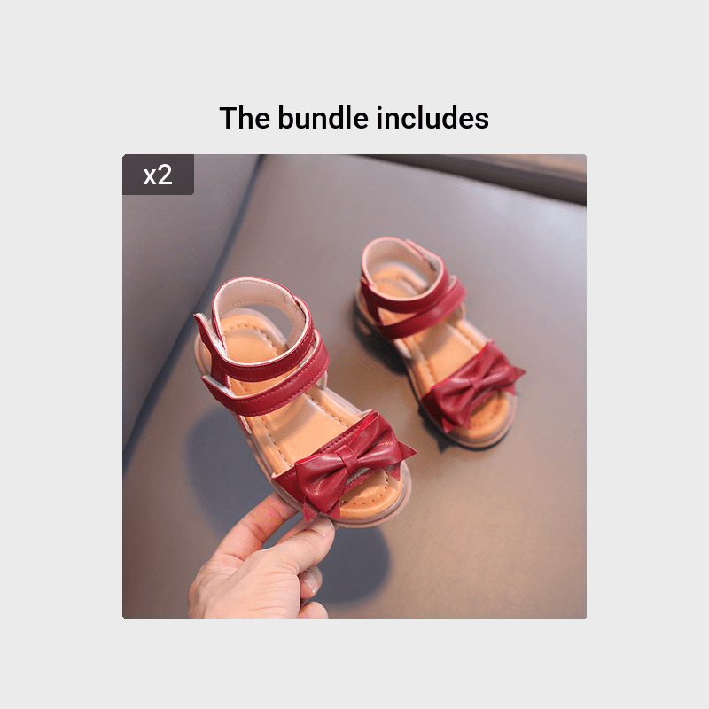 Girls' First Walkers Baby Sandals with Closure - Soft TPR Sole & PU Upper, Non-Slip Beach Shoes for, Star & Princess Patterns, Open-Toe Summer Footwear for New Walkers (Pink/White) - Easy On/Off Girl Footwear