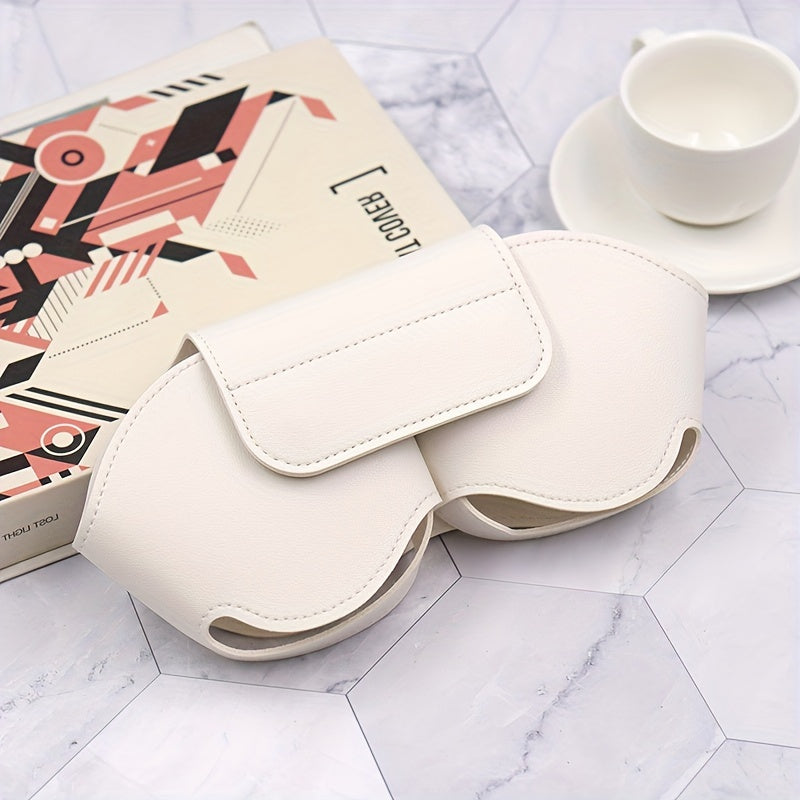 Faux Leather Storage Bag for Headphones, Suitable for Airpods Max Headphones, Faux Leather Headphone Storage Bag, Scratch and Drop Protection Headphone Storage Bag