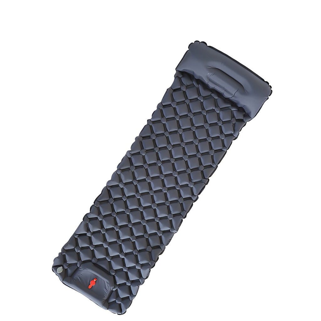 WESTTUNE Ultralight Air Cushion Sleeping Pad - Rectangular, Nylon, Foldable Camping Mattress with Built-in Air Pump, Ideal for Hiking and Outdoor Adventures, Camping Gear | Foldable Sleeping Pad | Durable Sleeping Pad