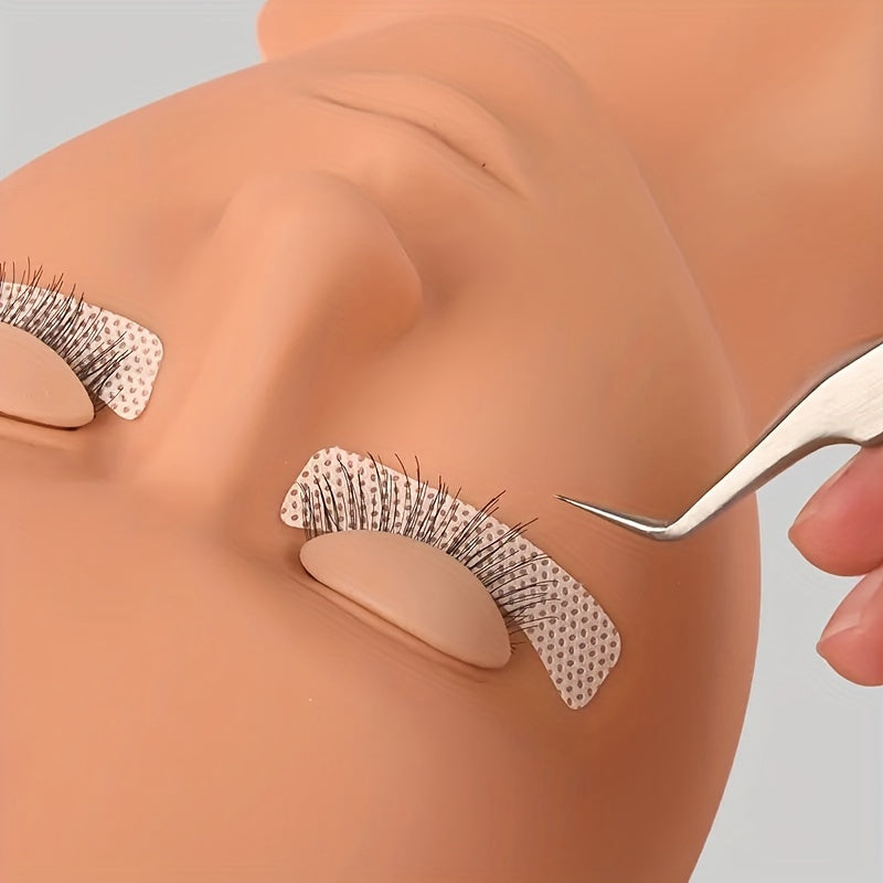 100pcs Under Eye Stickers, Soft Makeup Eyelash Shields Eyelash Extension Pads, Suitable For Professional Use Or Home Use