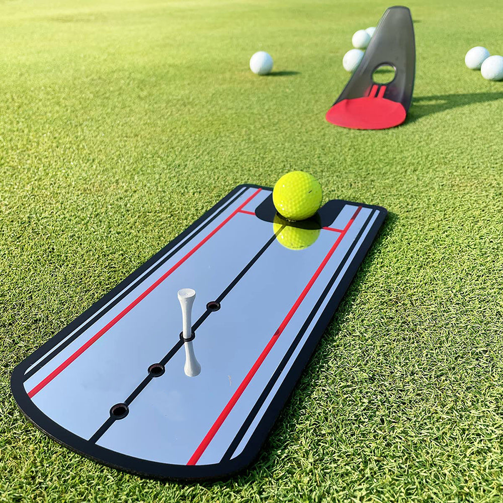 Improve Your Golf Putting with This Portable Posture Motion Correction Mirror!