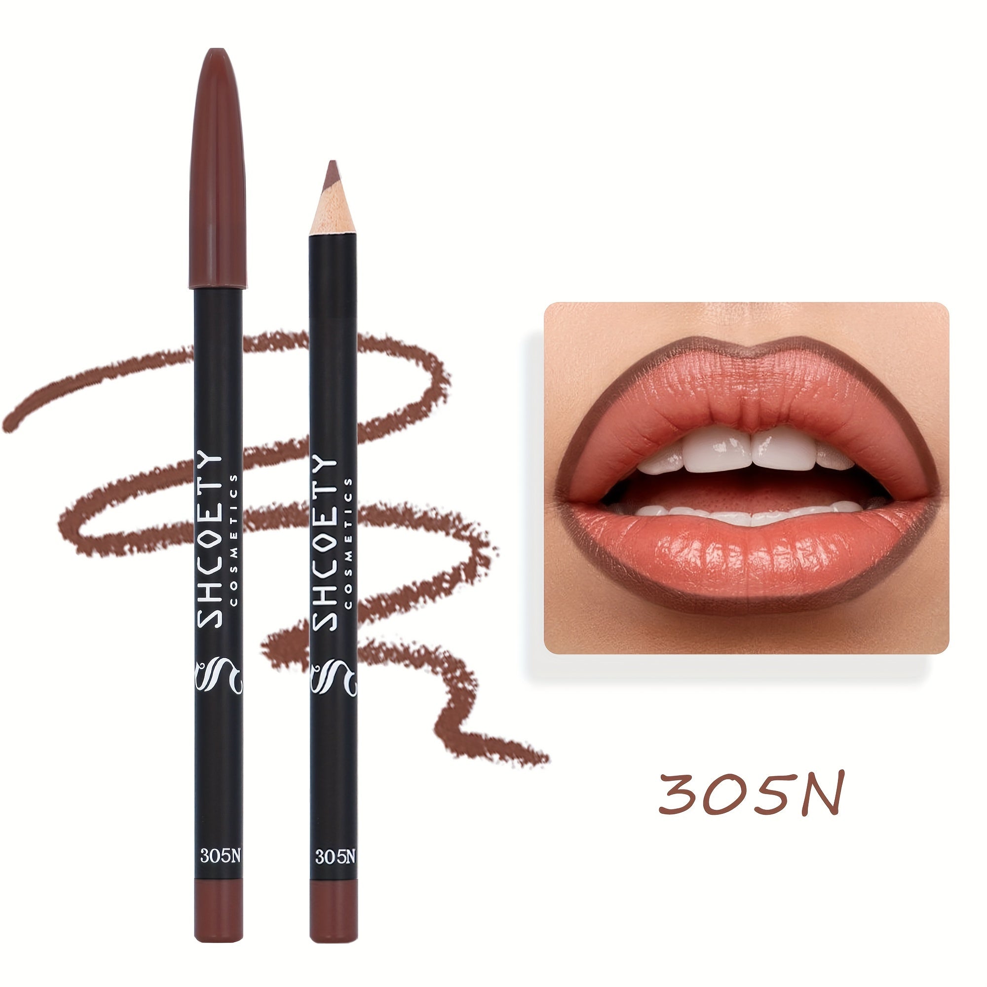 12-color Waterproof Matte Lip Liner, Long-lasting, Non-fading, Non-stick Cup, Not Easy To Take Off Makeup, Valentine's Day Gifts