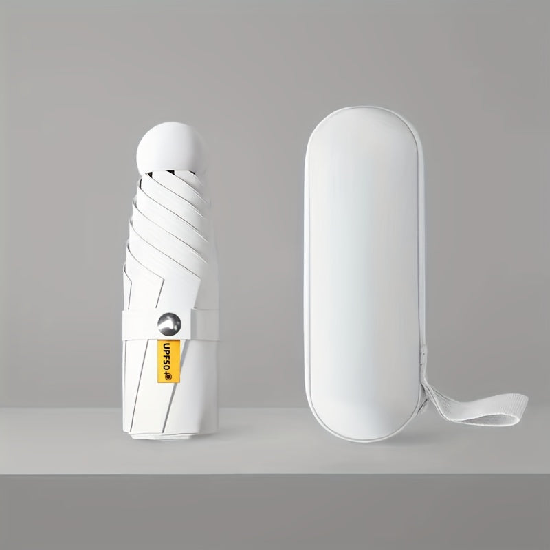 six-rib capsule umbrella, pocket umbrella