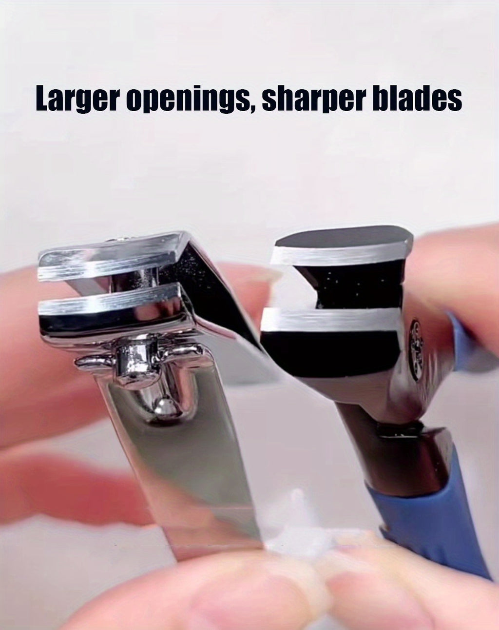 Professional Stainless Steel Nail Clippers With Anti-Splash Cover - Sharp Trimmer For Thick And Wide Nails - Perfect For Men And Seniors