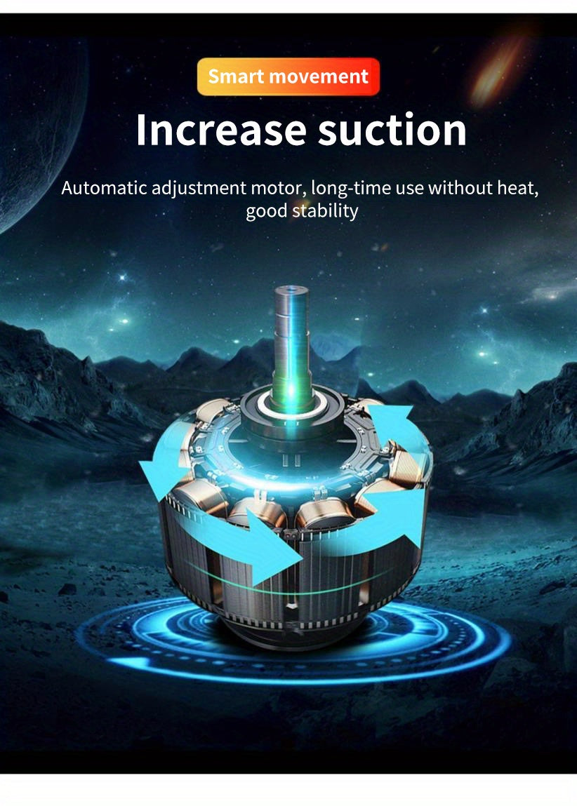 Car Vacuum Cleaner for Home Use, Large Suction Powerful Powerful Vacuum Cleaner for Car, Small Car Interior Vacuum Cleaner, Dry and Wet Dual-Use, Without Battery