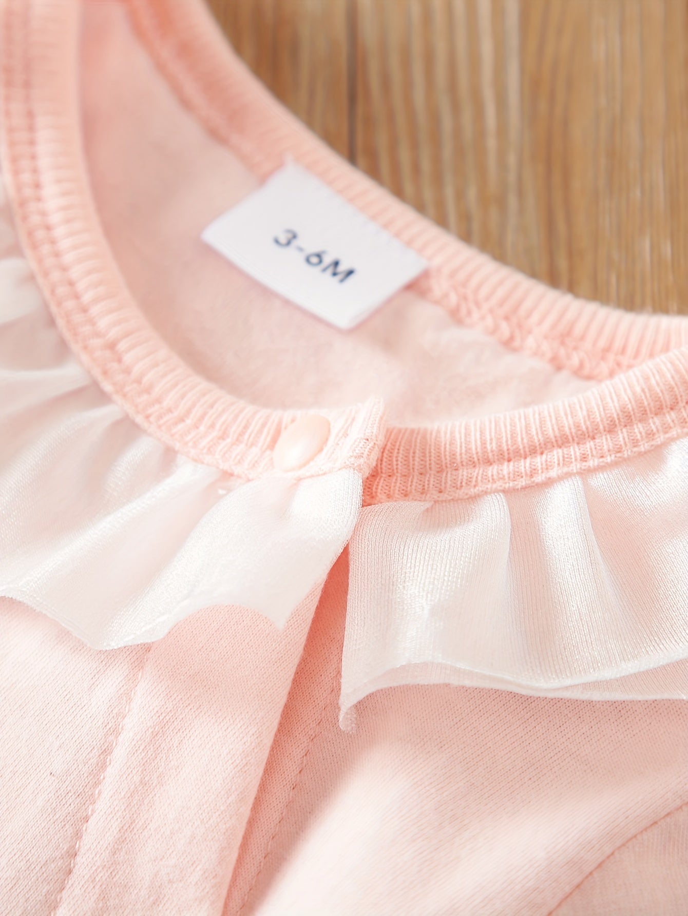 YIERYING Baby Girls' Long Sleeve Romper - Soft Pink Onesie with Crown, Easy-diaper-change Snap Closure, Cute Everyday & Special Occasion Outfit for Newborns & Infants (Spring/Fall) - Infant Clothing, Newborn Essentials, Playf