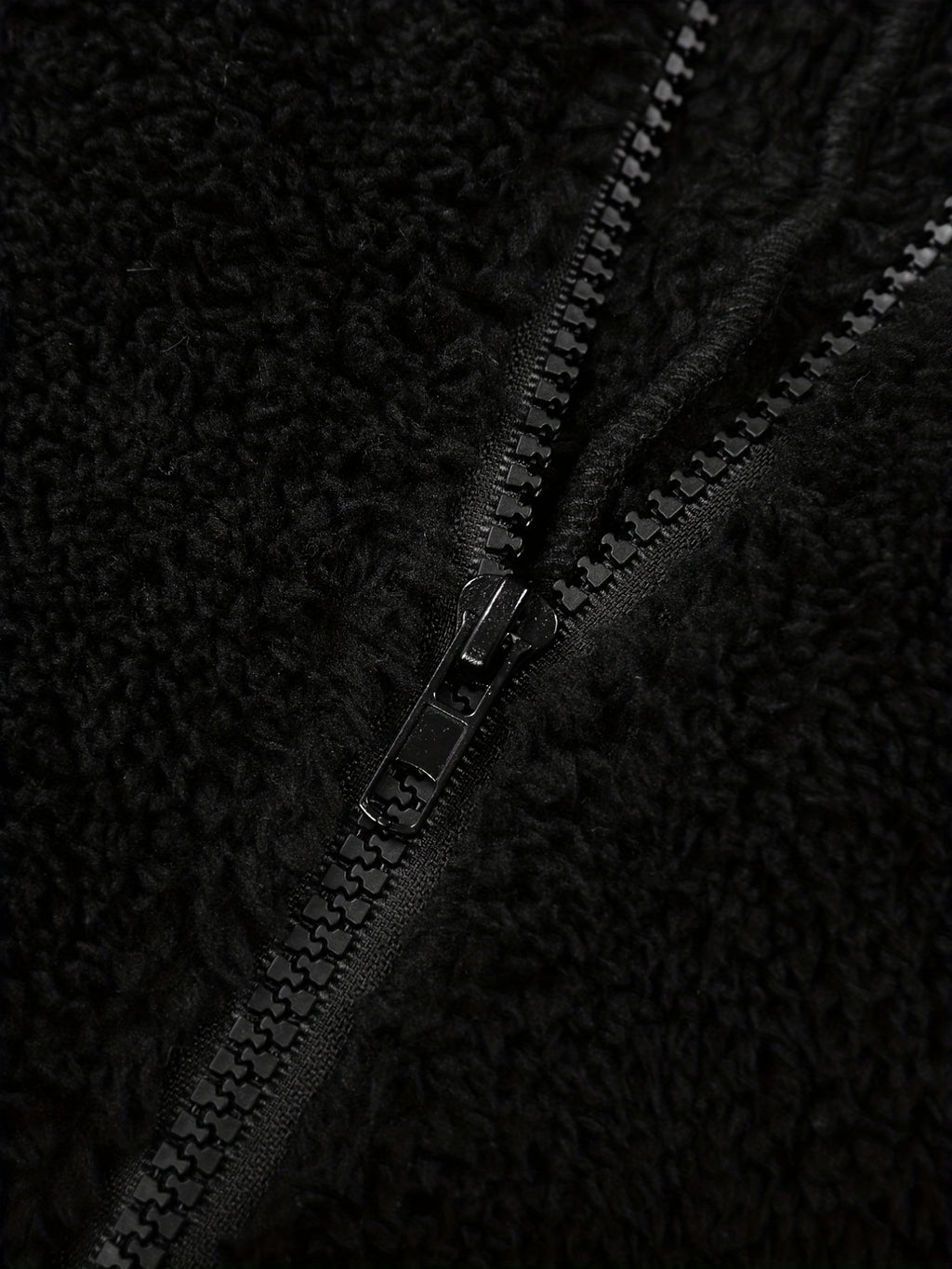 Fuzzy Hooded Pajama Jumpsuit For Music Festival, Comfy & Cute Long Sleeve Zipper Pajamas, Women's Lingerie & Sleepwear