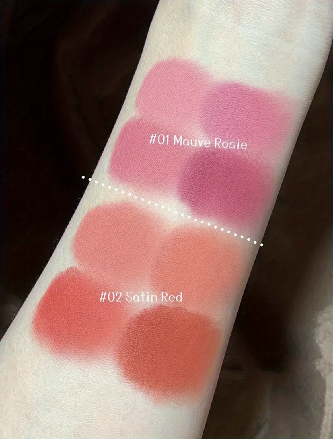 4-in-1 Matte Waterproof Velvet Long Lasting Multicolor Lipstick - Makeup Lips with Creamy Texture, Travel-Friendly Design, and Perfect Gift for Ladies on Valentine's Day